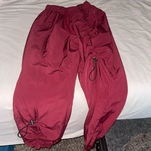 Halara drawstring jogger sweatpants with adjustable pant legs (XS)